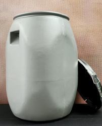 50L Blue/Grey Colour drum - MOQ 100