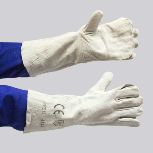 Chrome Leather Apron Palm - Elbow length