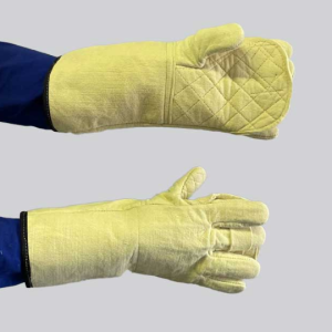 HEAT RESISTANT - SPECIALISED GLOVES, Nomex - 38cm c/w Reinforcing on Palm - 700Deg