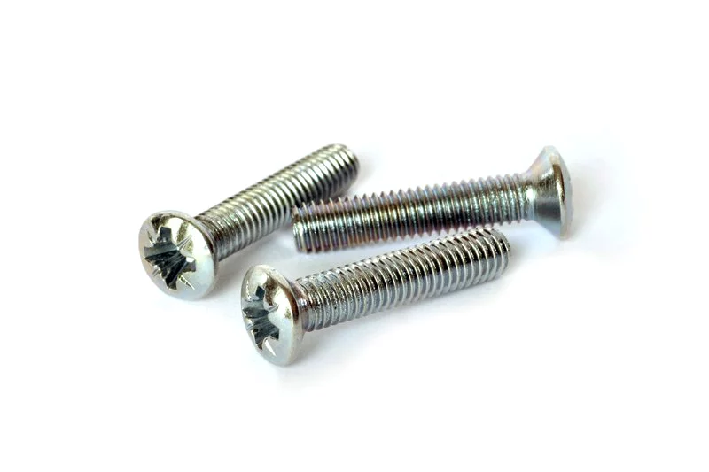 Machine Screws Pan Pozi Zinc 3 x 6 - 6 x 50 (Packs of 100)