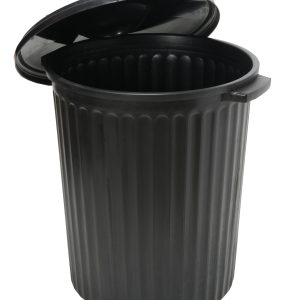Garbage Bin 40L (Black) - Pack of 5