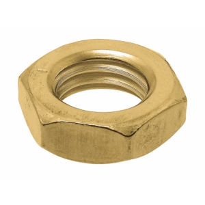 Nuts Hex Din 439 1/2 Brass M5 - M12 (Packs of 100)