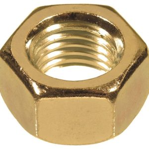Nuts Hex Din 934 Brass M3 - M12, M16 and M20 (Packs of 100)