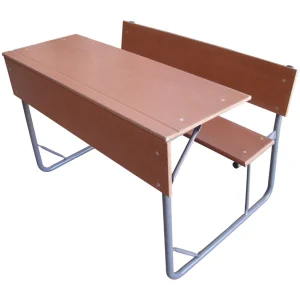 Primary Double Combination Desk 1065X450X650mm (MDF) and (Saligna) -Sold in a (Pack of 5)