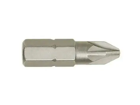 Screwdriver Bits Pozi Series 1 x 25 - 3 x 50