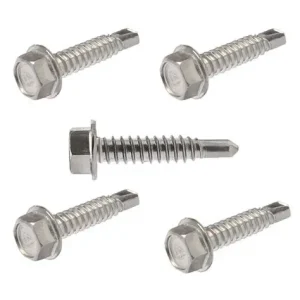 Self drilling Screws Hexagon Tek Screws 8 x 13, 12 x 20 - 14 x 90 (Packs of 100)