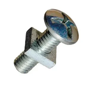 Building Fasteners Gutter Bolts & Nuts 6 x 12 - 6 x 75 (Packs of 100)