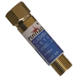 Flash Back Arrester ( Oxygen Regulator ) Brass, 3/8"