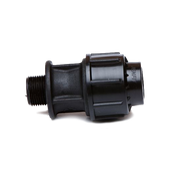 MALE ADAPTOR 16mm X 1/2 to    '110mm X 4 MALE ADAPTOR