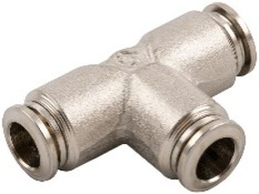 TUBE TO TUBE TEE PIECE 4mm to 12mm Tube to Tube Tee