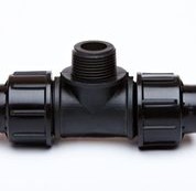 MALE TEE 16mm X 1/2 TO '110mm x 4 MALE TEE