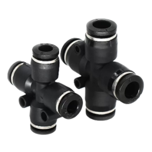 TUBE TO TUBE CROSS PIECE 4mm Tube to 12mm Tube