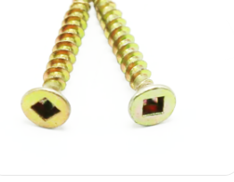 CHIPBOARD SCREWS   Csk Square 6 x 19 to 14 x 100   Per Pack of 100