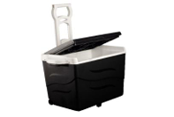 Trolley Cooler 48L (Black White) and  (Royal White)
