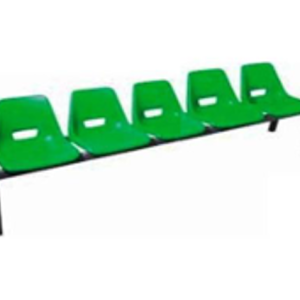 Bench Unit: 5 Seater Polyshell (50mm Tube)