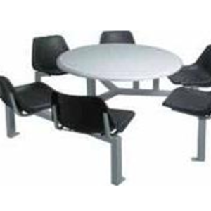Seating Set - 1050mm Round (6 Seater Polyshell)