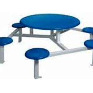 Seating Set - 1050mm Round (6 Seater Fibreglass)