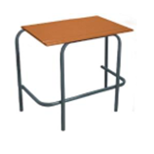 Secondary Single Table 750X450X725mm (MDF) and (Saligna G)-Sold in a (Pack of 5 )