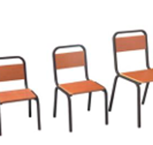 Higher Primary Student Chair 400mmH (MDF) -Sold in a (Pack of 5)
