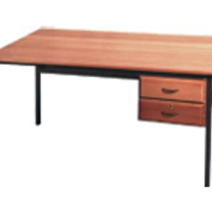 Teachers Desk 3D 1500X900X725mm (MDF) and 1500X900X725mm (Saligna) -Sold in a (Pack of 5)