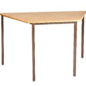 Trapezoidal Table 1200X600X600X725mm (MDF) and 1400X700X700X725mm (MDF)-Sold in a (Pack of 5)