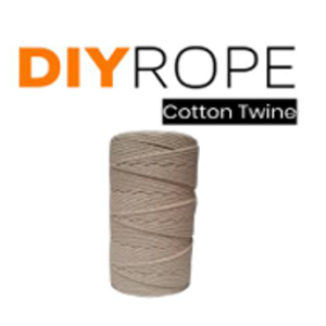 Cotton Twine 304 100g (2mm Medium 33m) and 500g (2mm Medium 165m) - Packs of 10