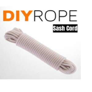 Sash Cord 5mm x 10m and 5mm x 30m (100% Cotton) - Packs of 10