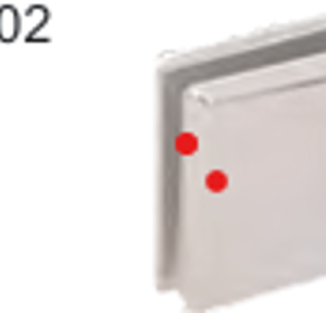 Shower clamps  GLASS CLAMP WALL MOUNT PC and PSS