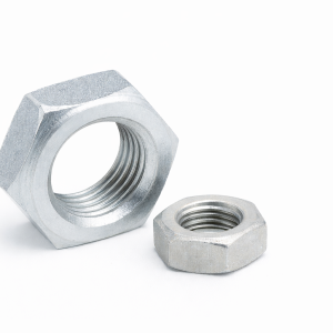 Nuts Hex Din 439 1/2 Zinc M5 - M12 (Packs of 100)