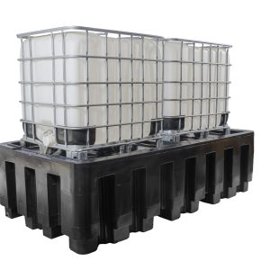 POLYETHYLENE 2200L DOUBLE IBC SPILL DECK  UP TO 2200L IN CATCHMENT