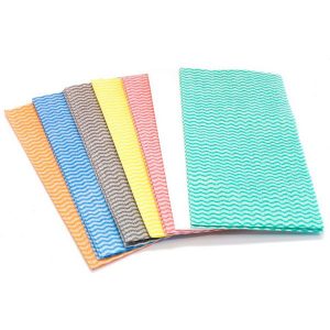 SPUNLACE CLOTH LD - 30cm x 60cm - 50 p/p 40 gsm BLUE, BLACK, GREEN, RED, YELLOW, WHITE AND ORANGE