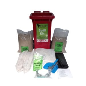 WHEELIE 80L CHEMICAL/ACID SPILL KIT