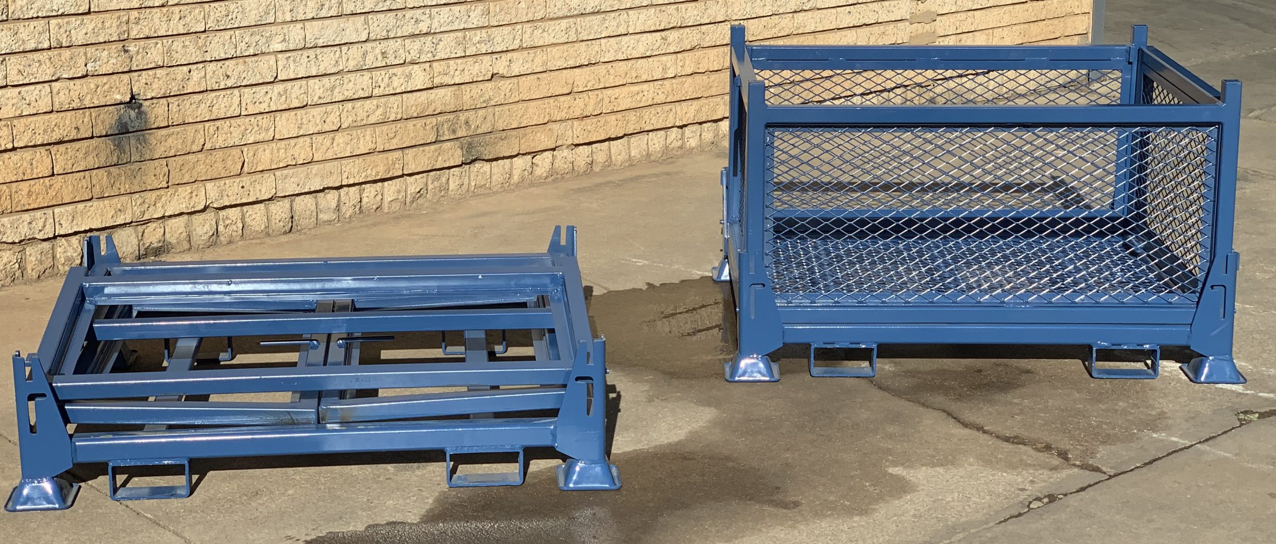 Collapsible Bins - Steel and Mesh - Image 5