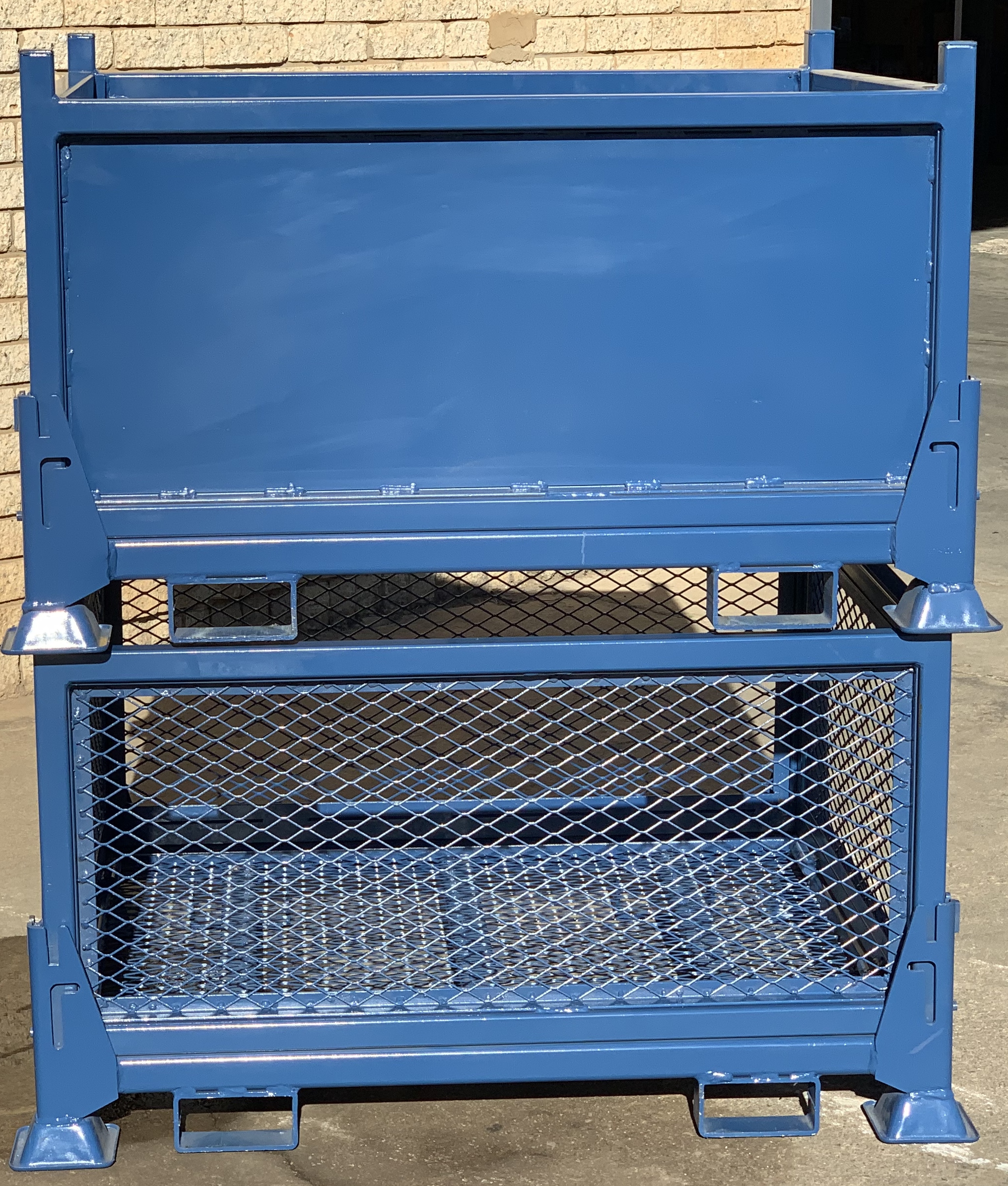 Collapsible Bins - Steel and Mesh