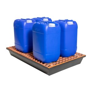 POLYETHYLENE DRIP TRAY WITH MESH - 1000MM x 600MM X 100MM