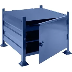 Lockable Solid Side Bin 915l x 1200l