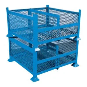 Stackable Cut-Away Cage - Made from 40 x 40 x 3 Angle Iron