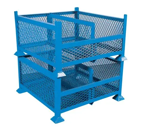 Stackable Cut-Away Cage - Made from 40 x 40 x 3 Angle Iron