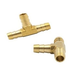BRASS T PIECE 1/4" T Piece to 1/2" T Piece