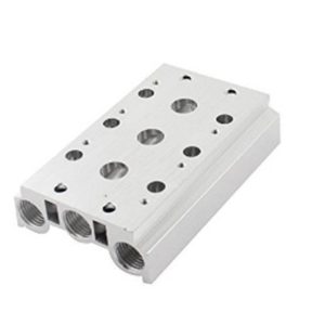 COMMON SUPPLY AND EXHAUST MANIFOLD FOR VALVES 1/4" - 2 Station Manifold,1/4" - 14 Station Manifold and 1/4" Blanking Plate