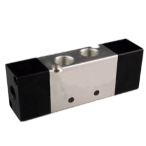 AIR PILOTED VALVES Single Air Piloted 5/2 Way 1/8" Line Mounted to Double Air Piloted 5/2 Way 3/8" Line Mounted