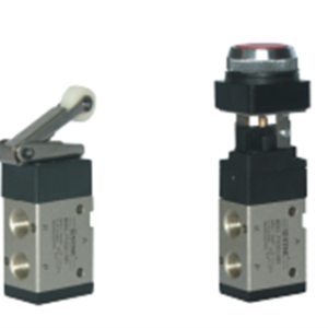 Flush Push Button Valve 5/2 Way 1/4" Green to Flush Push Button Valve 5/2 Way 1/4" Green