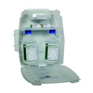 EYEWASH PLASTIC CASE DOUBLE BOTTLE