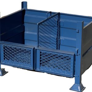 Half Drop Side - No Divider - 1.6mm sheet and 50 x 50 x 50 Angle Iron 915l - 1200l