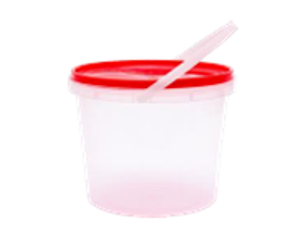 Tamper Bucket & Lid 10L (Red) Packs of 6