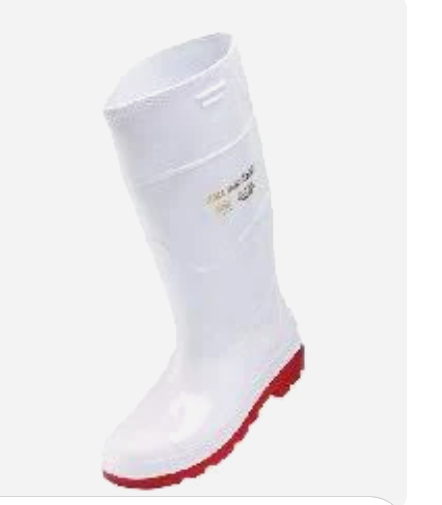 BATA PVC JOBBER - GENERAL PURPOSE GUMBOOT Size 5 to Size 12 White,Red