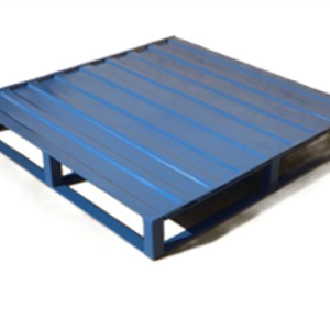 Corrugated Steel Pallet (PAL) - Base is corrugated 1.6mm sheet. 4 Way entry