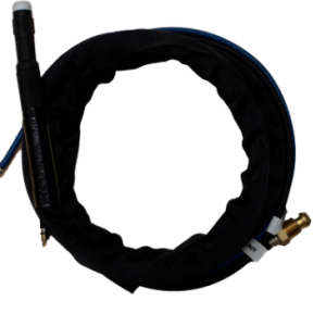 Tig Torches - WP-18 4M TIG Torch With Switch and WP-18 8M TIG Torch With Switch - LH Bullnose (Water Cooled)