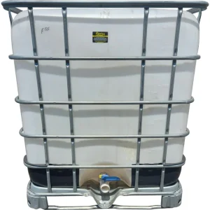 "C140 - 1000lt Flowbin, chemical A-grade recon with end cap