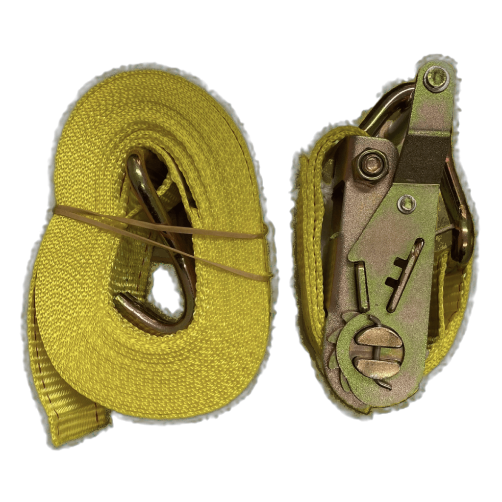 2 TON RATCHET & 50MM X 6M YELLOW STRAP - Sold per unit, MOQ 20 or MOQ ...
